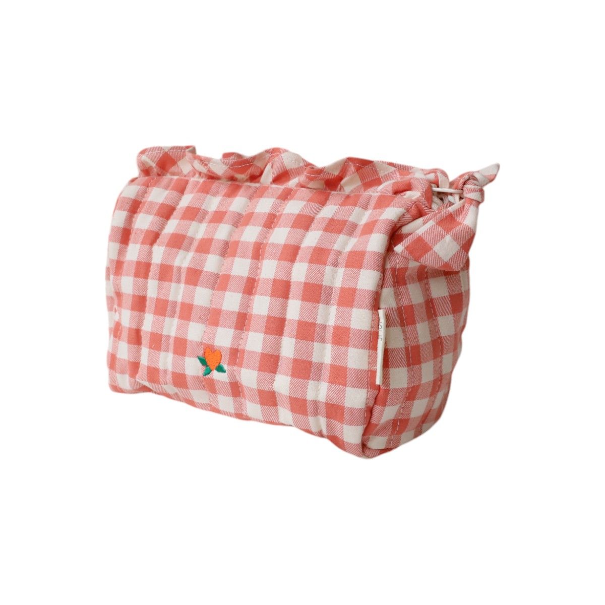 Trousse de toilette vichy - La petite poule rousse Jolie saison