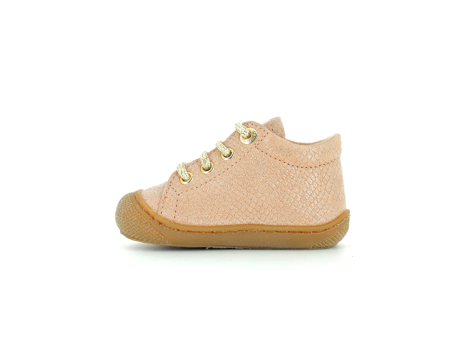 Naturino-COCOON LIZARD Cuir Rose Pâle