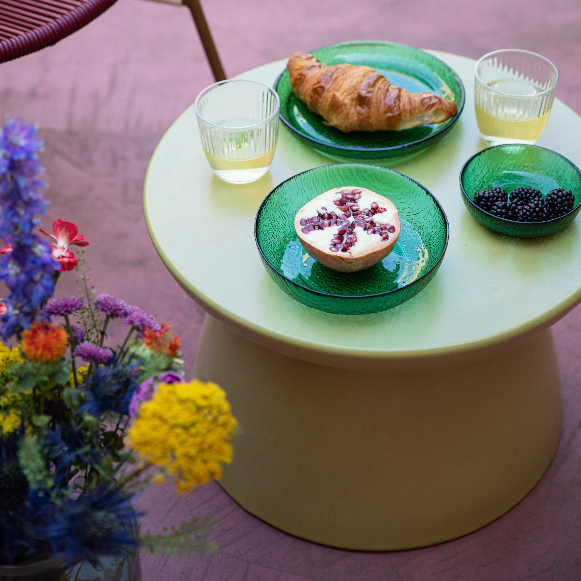 Bijzettafel Earthenware XL green