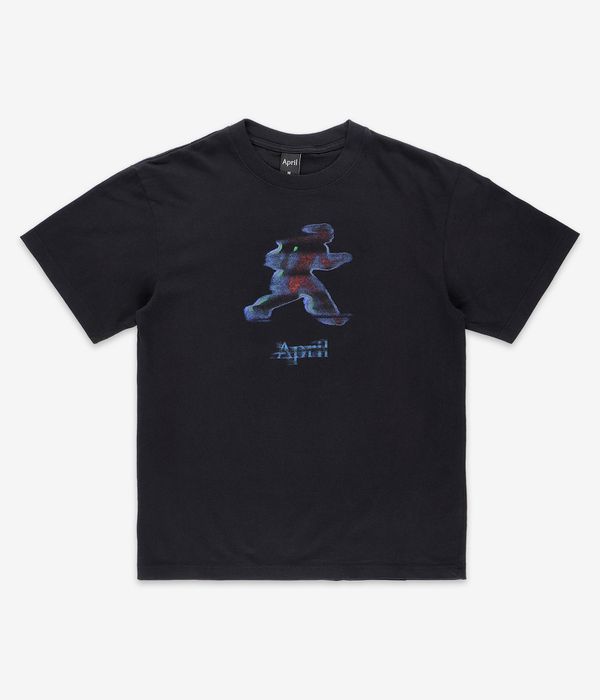 April Running T-Shirt (black)