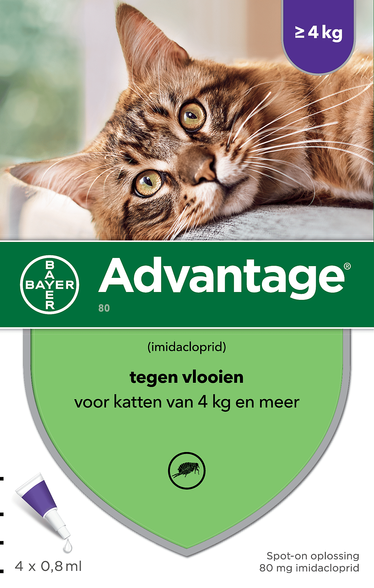 Advantage kat 40 vlooienmiddel