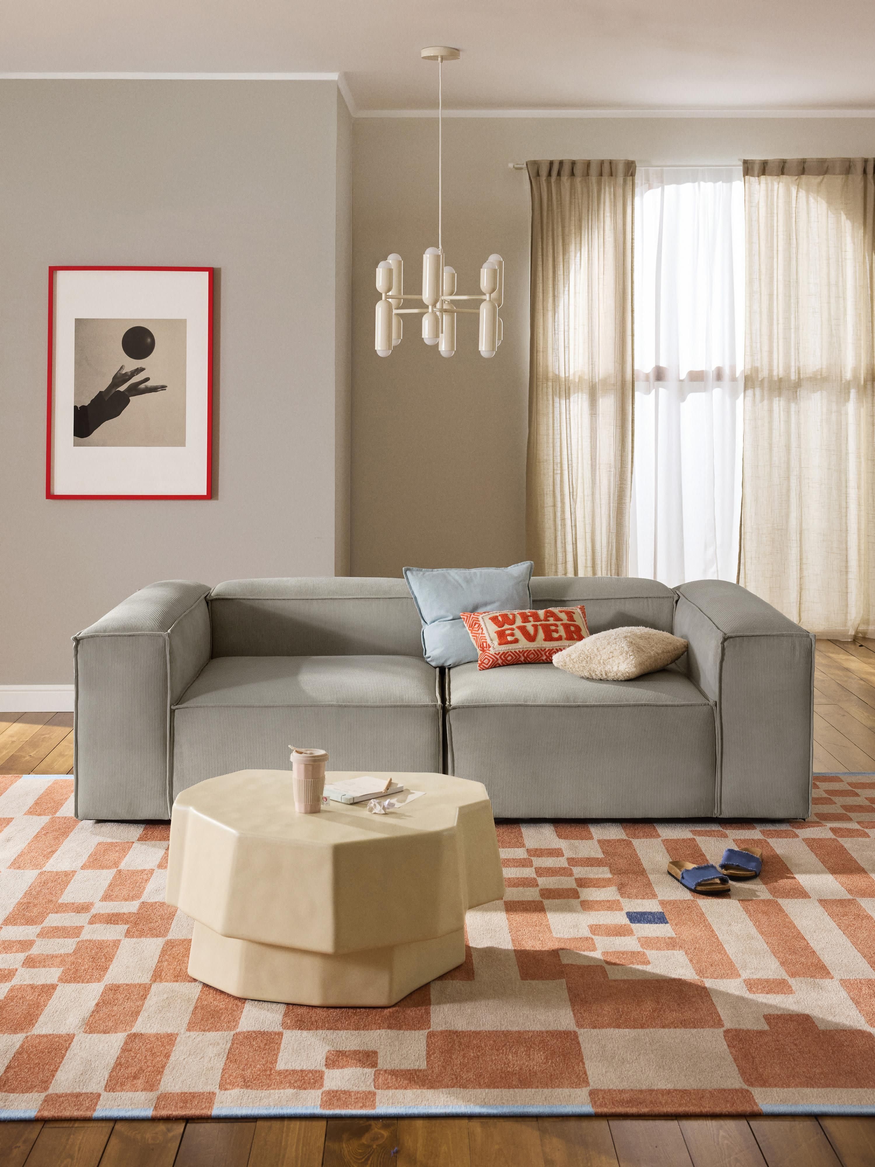 Modulaire bank Lennon (3-zits) van corduroy