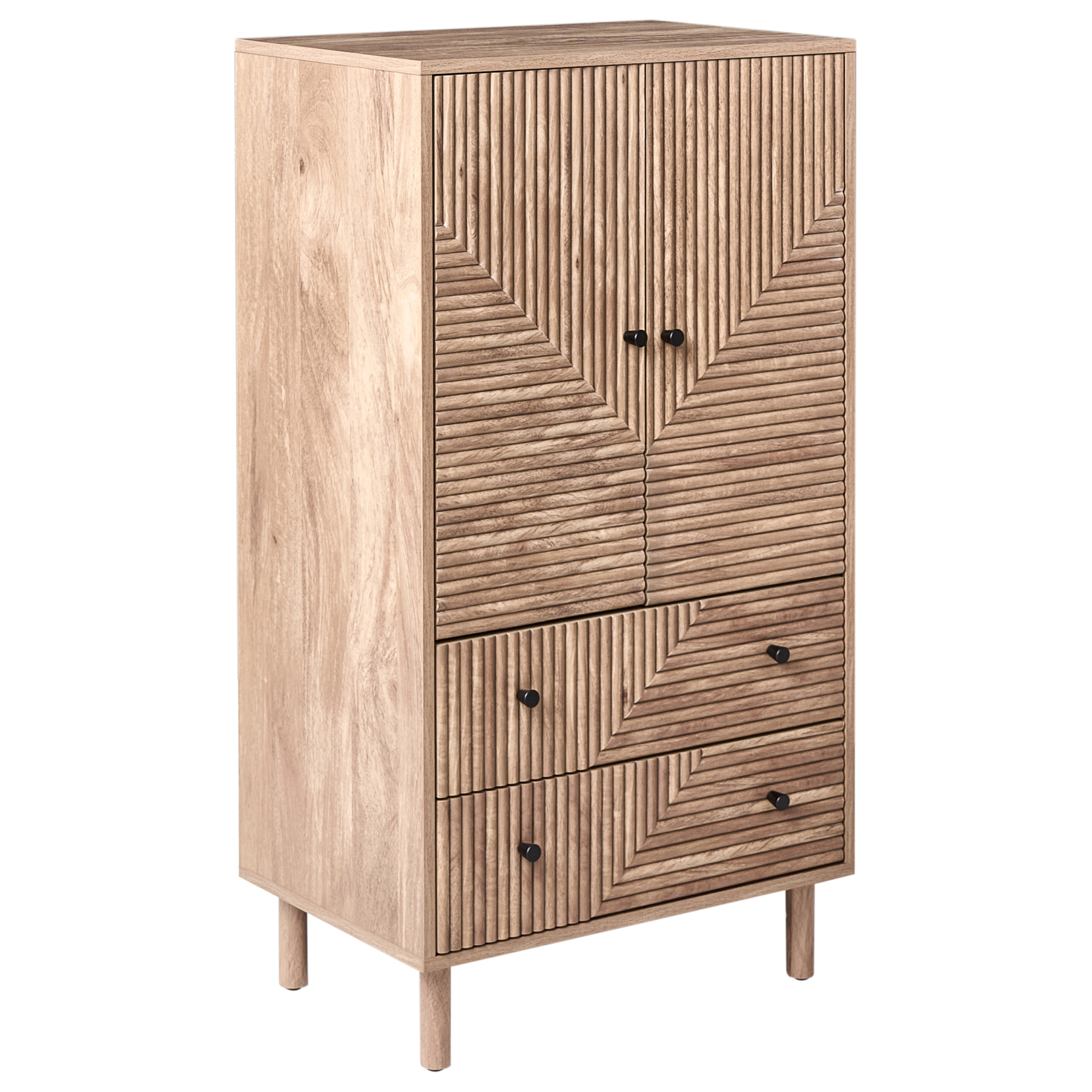 Beliani - RONGE - Kast - Lichtbruin - MDF