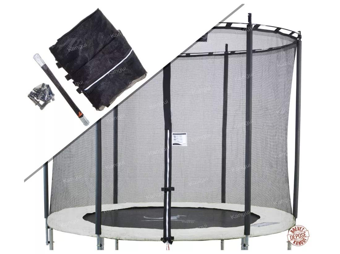 Kangui - Filet de sécurité pour trampoline Ø 244cm