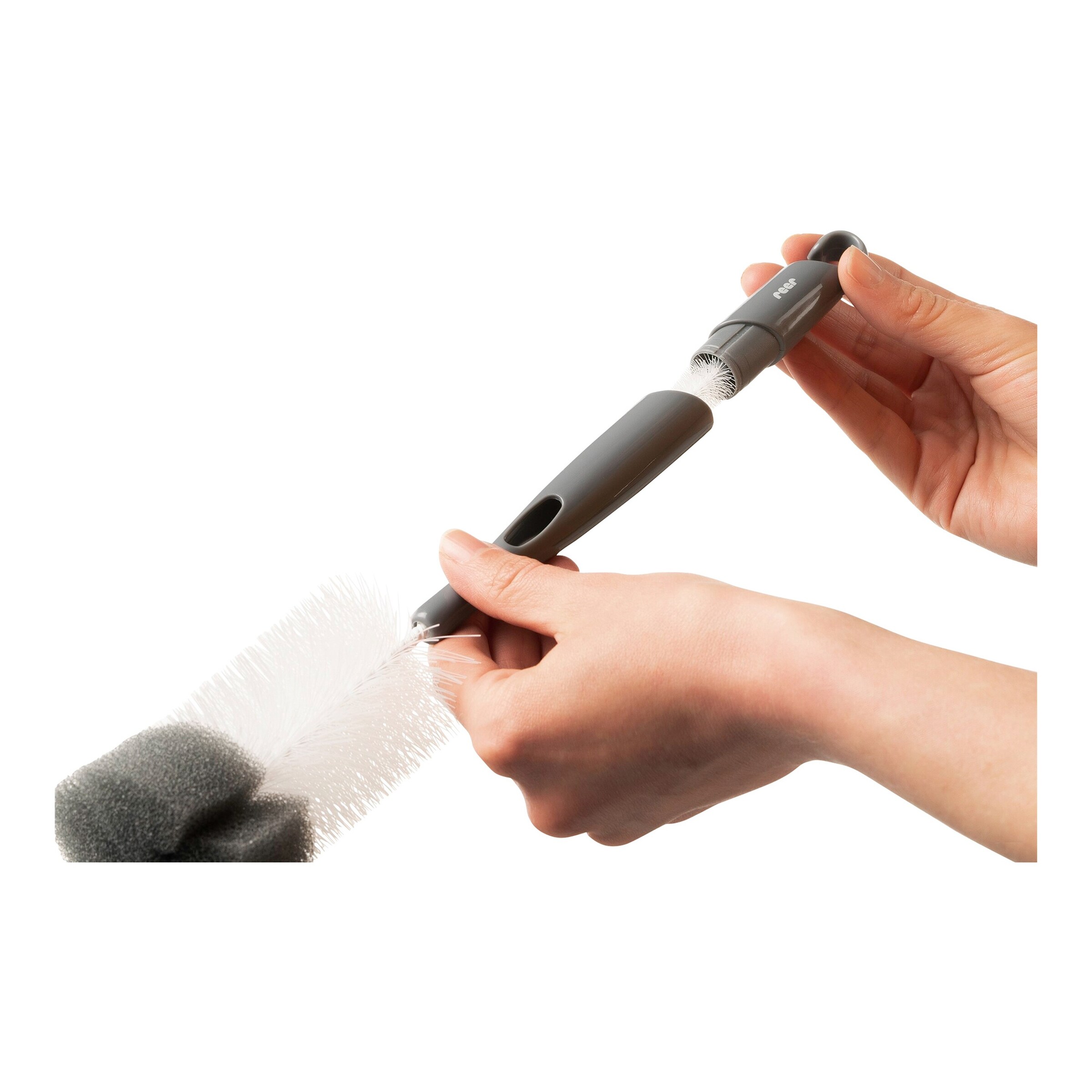 reer 2-in-1 Flaschen- und Saugerbürste