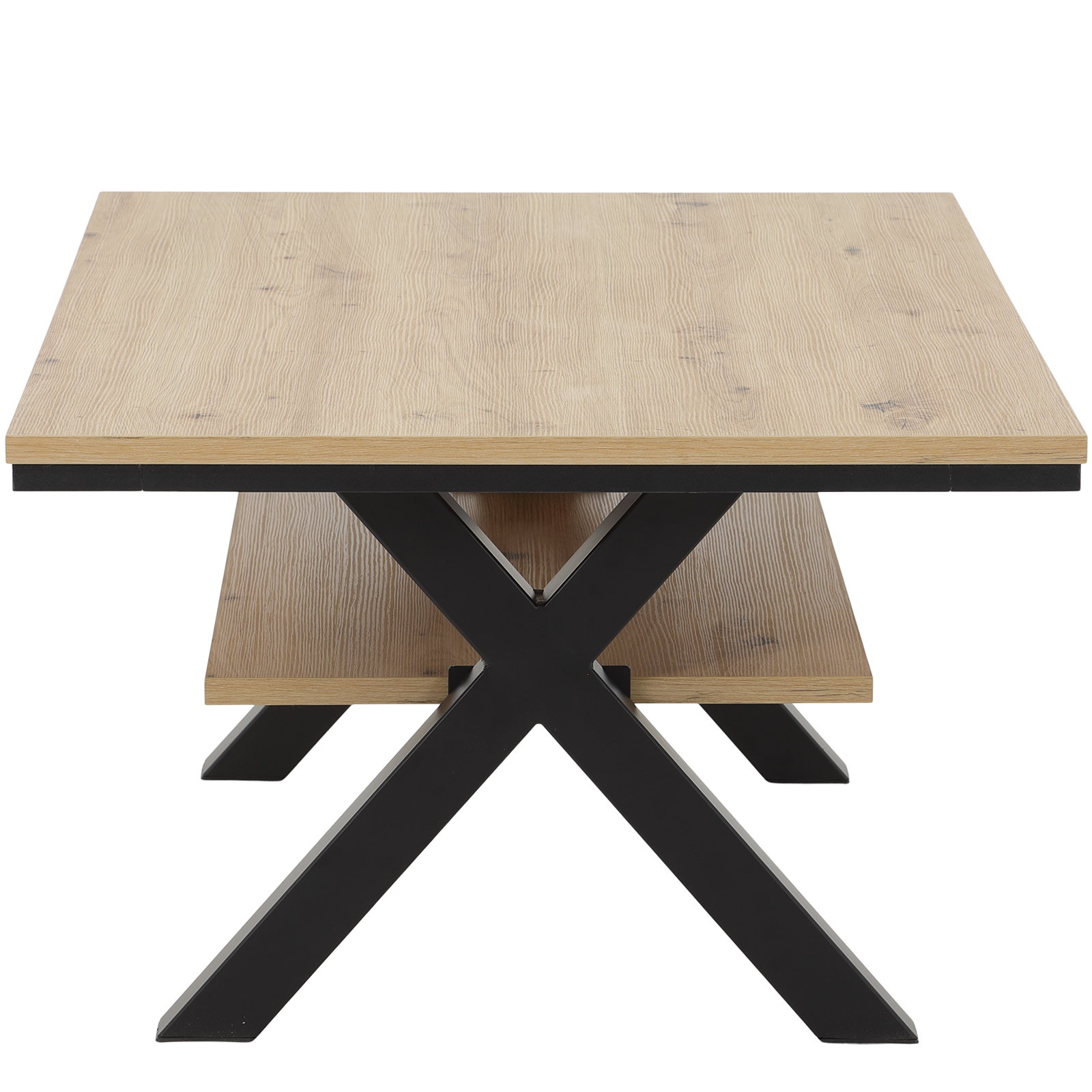 Couchtisch - Artisan Eiche - Ablageboden - 110 cm