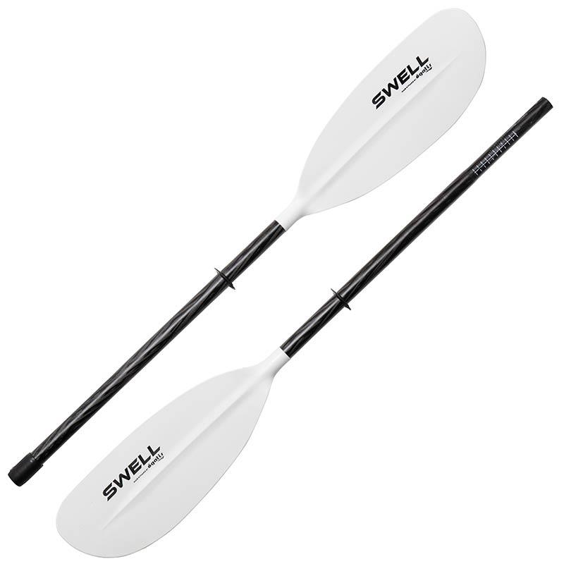 Pagaie Kayak Egalis Swell Fibre Carbone Vario Démontable 2 Parties