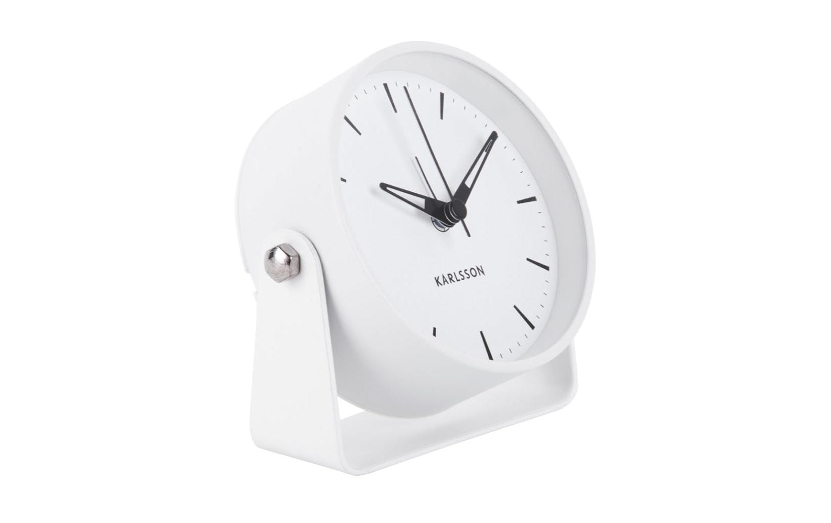 Klassischer Wecker Calm WeissWecker