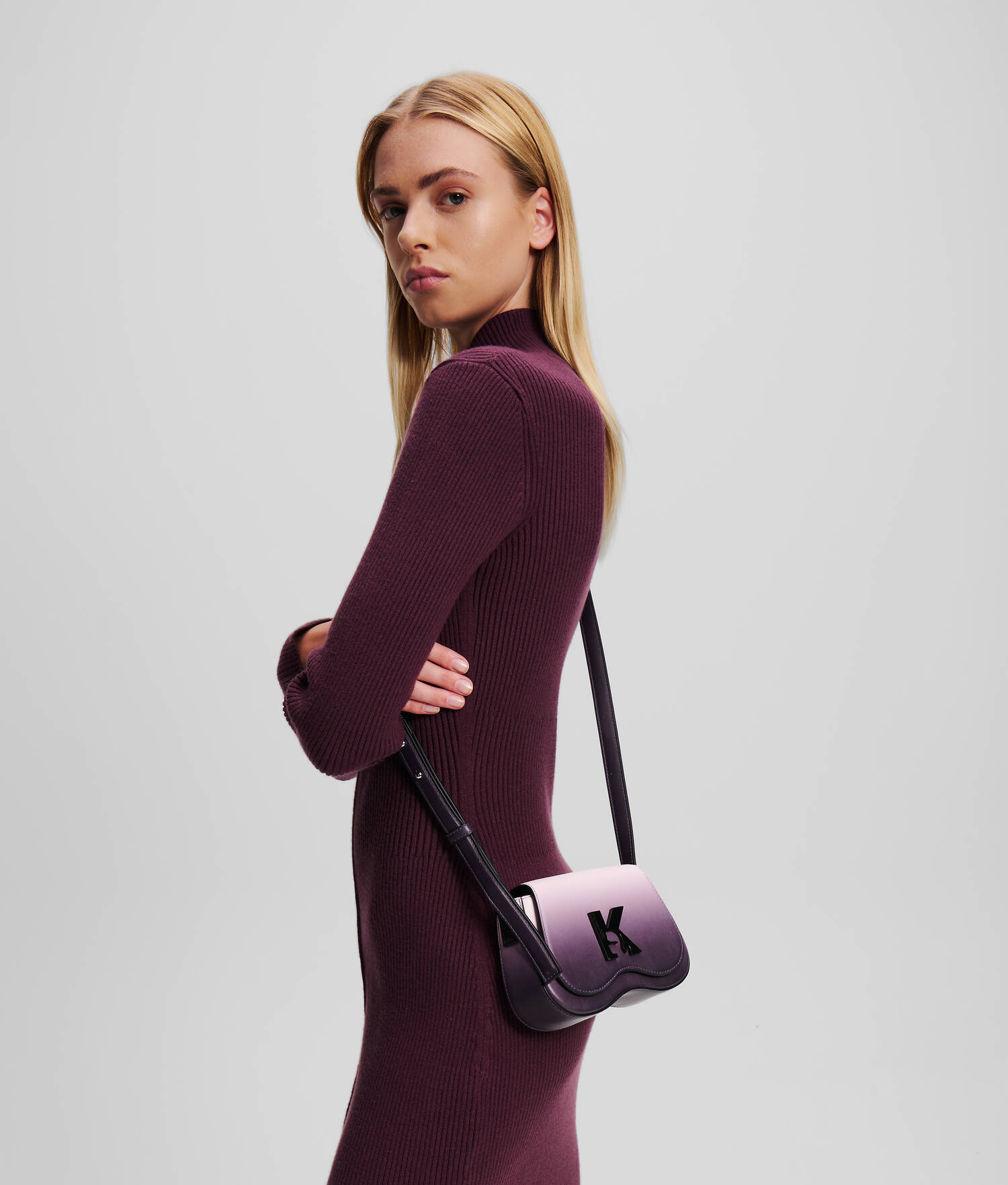 MINI SAC BANDOULIÈRE LUNETTES DE SOLEIL EFFET OMBRÉ KLJ