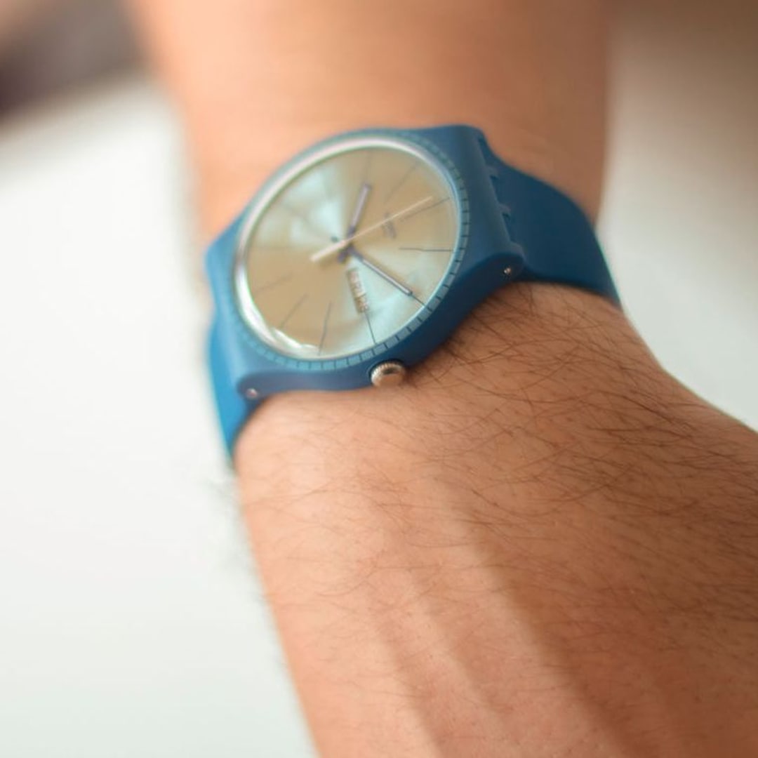 Swatch Original 41 Blue Rails
