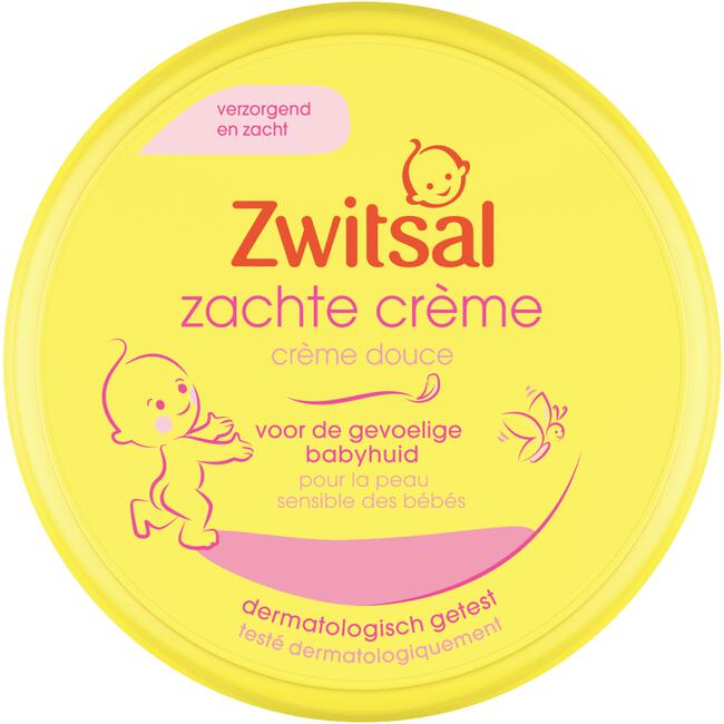 Zwitsal Baby Zachte Crème Huidverzorging 200 ML