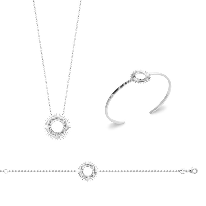 Bracelet Femme - Argent 925 - Longueur : 18 cm