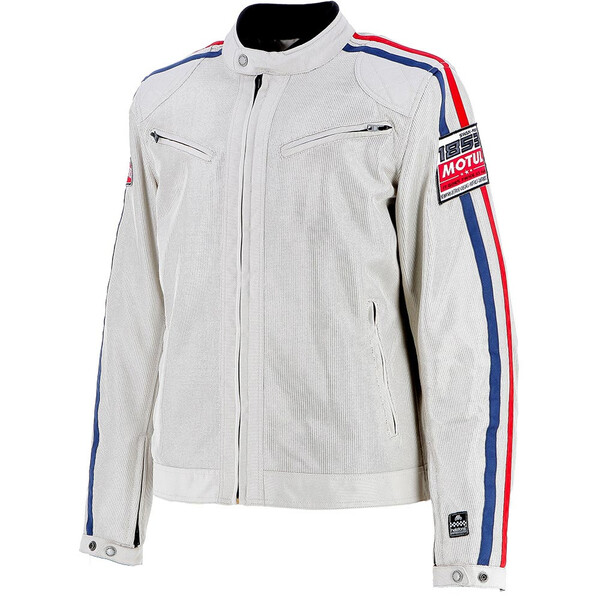Helstons - Blouson Racing Air Motul Argent