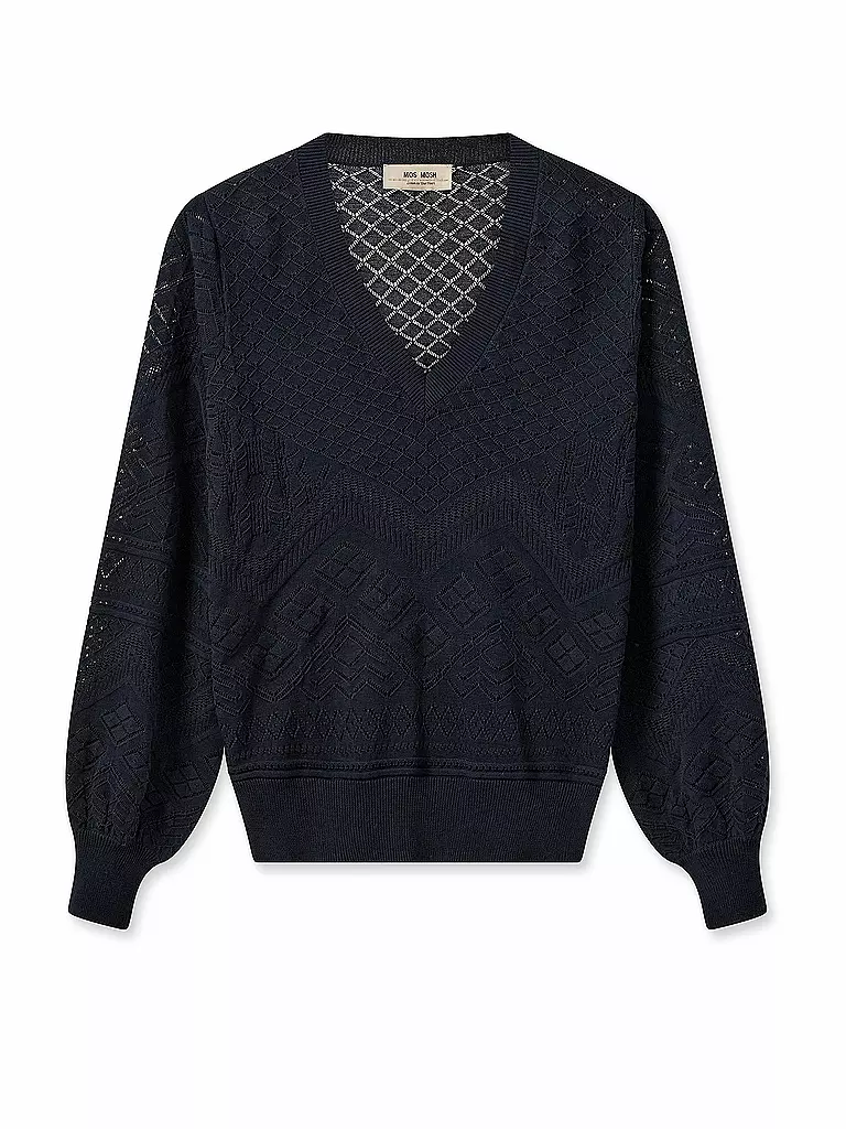 MOS MOSH Pullover MMINJA dunkelblau