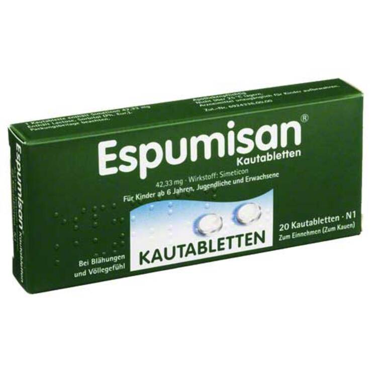 Espumisan Kautabletten, 20 St