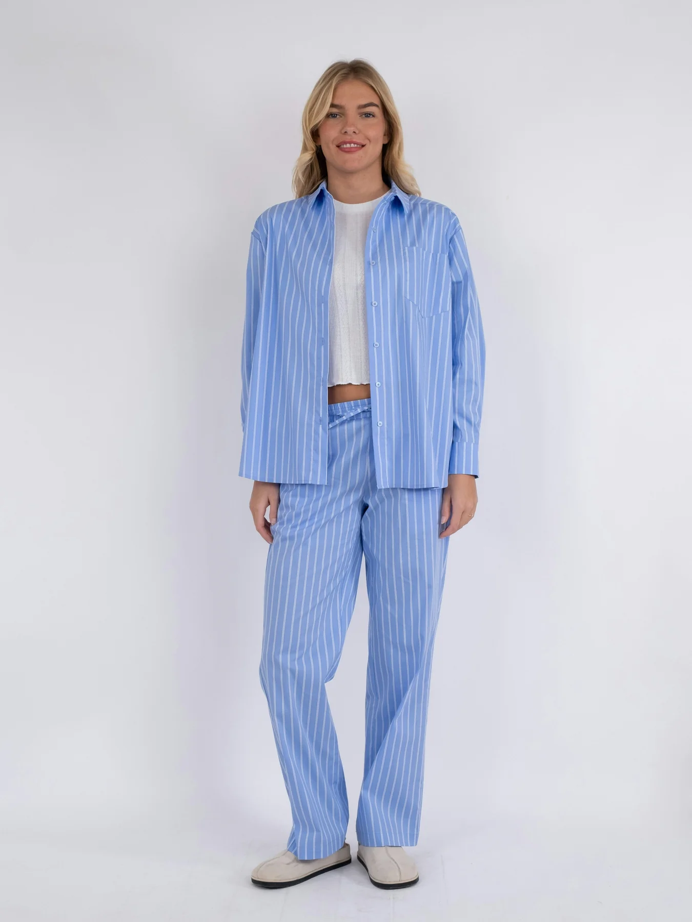 Neo Noir Dalma Double Stripe Shirt