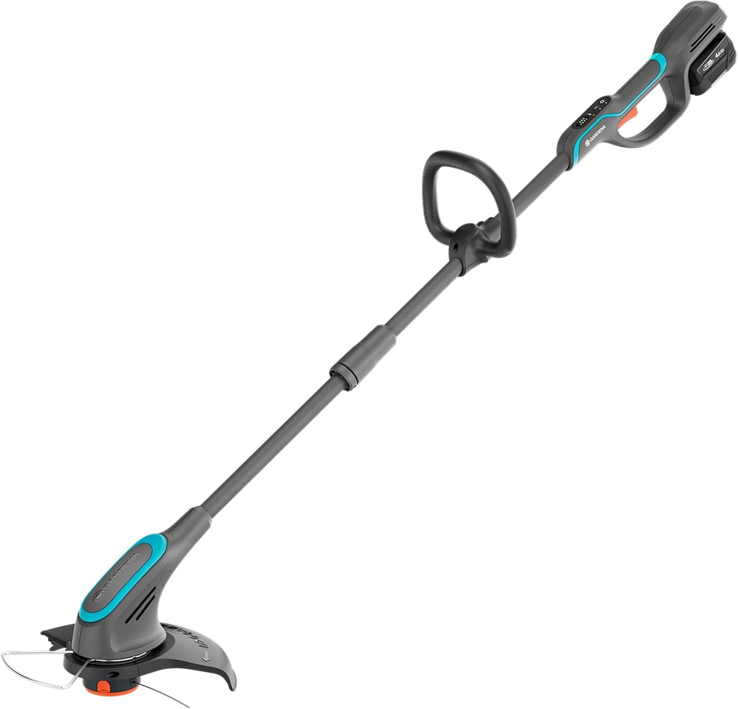 Gardena Akku-Trimmer PowerTrim 30/18V Set, Power for All-kompatibel, PowerBoost-Modus, 2-mm Trimmfaden, ergonomisches Design (14703-20)