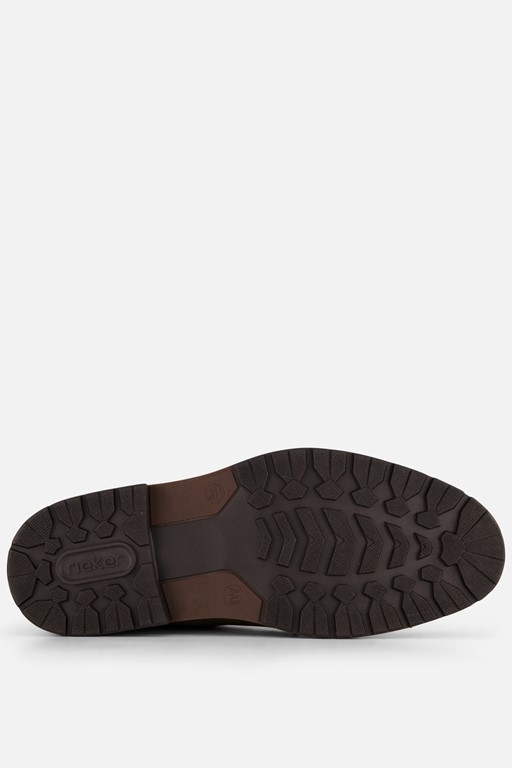 Rieker Veterschoenen groen Suede