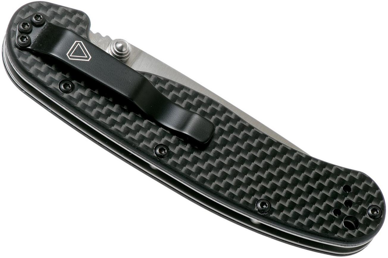 Ontario RAT-2 D2 carbonfiber, plain edge satin, 8832
