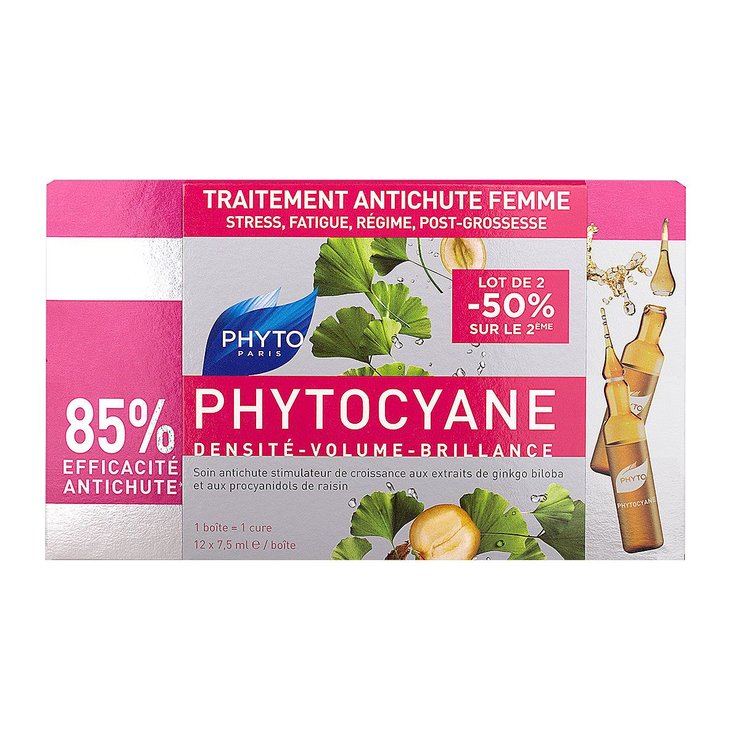 Phytocyane traitement anti-chute femme