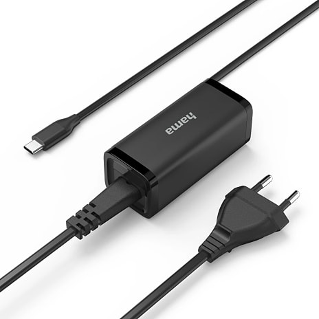 Hama USB-C universal strømforsyning 65W- 1,2 meter