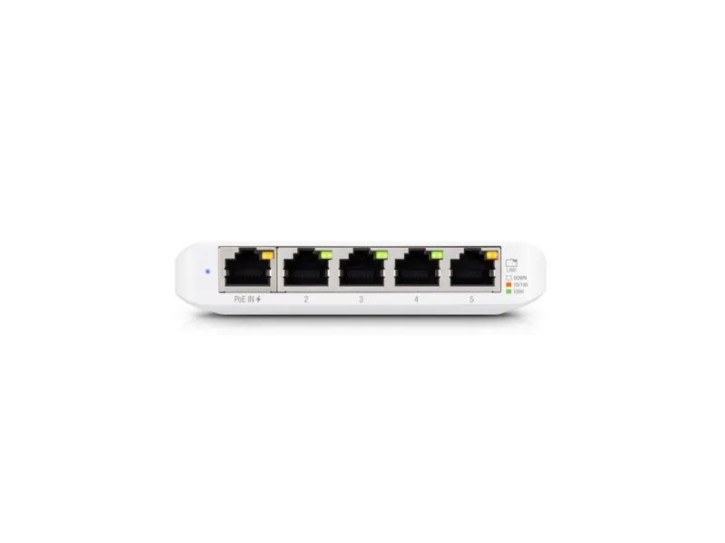Ubiquiti USW-Flex-Mini-5 | Switch | UniFi, 5x RJ45 1000Mb/s, 1x PoE In, 5-pack