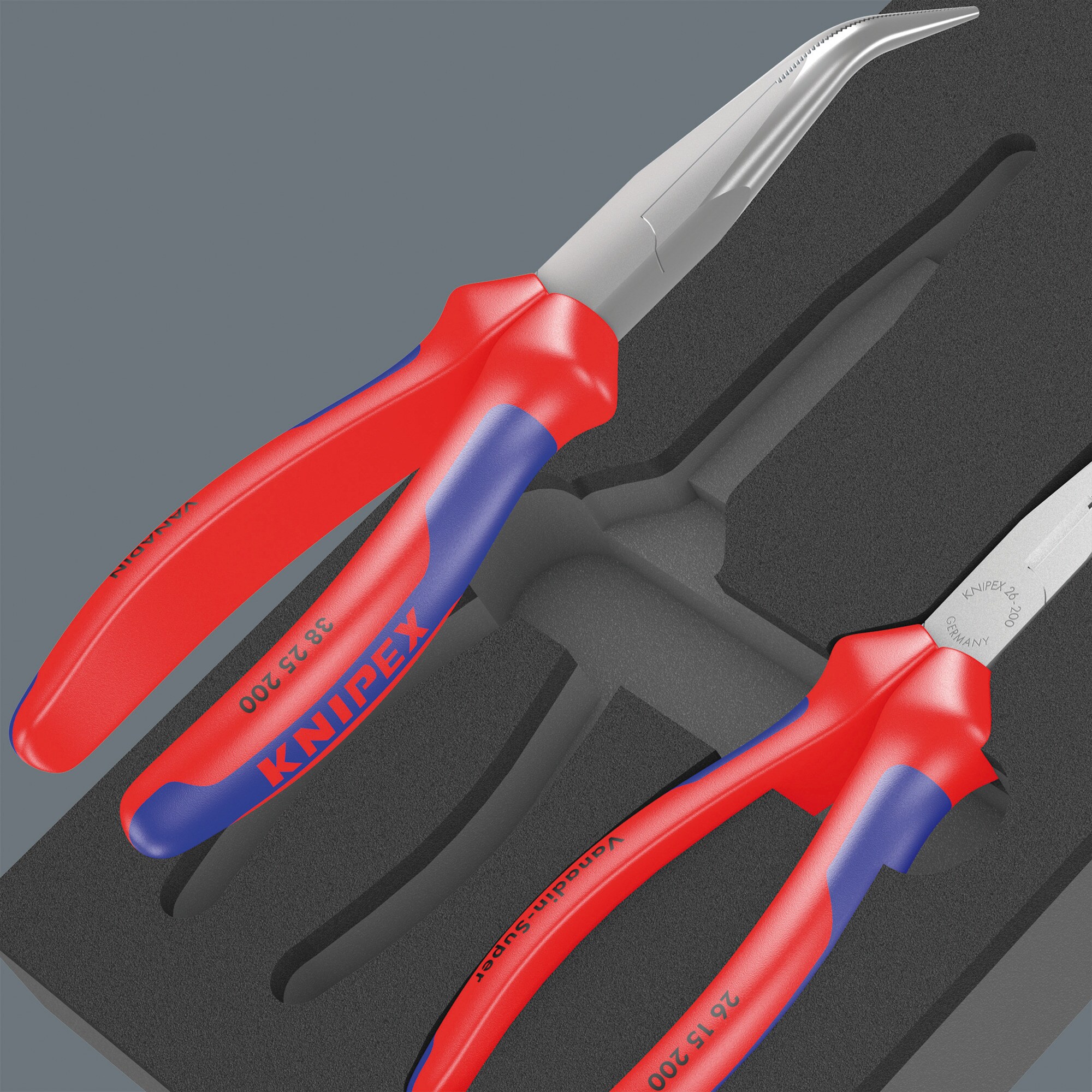 Wera Zangen-Set 9781 Schaumstoffeinlage KNIPEX Zangen Set 2, 3-teilig