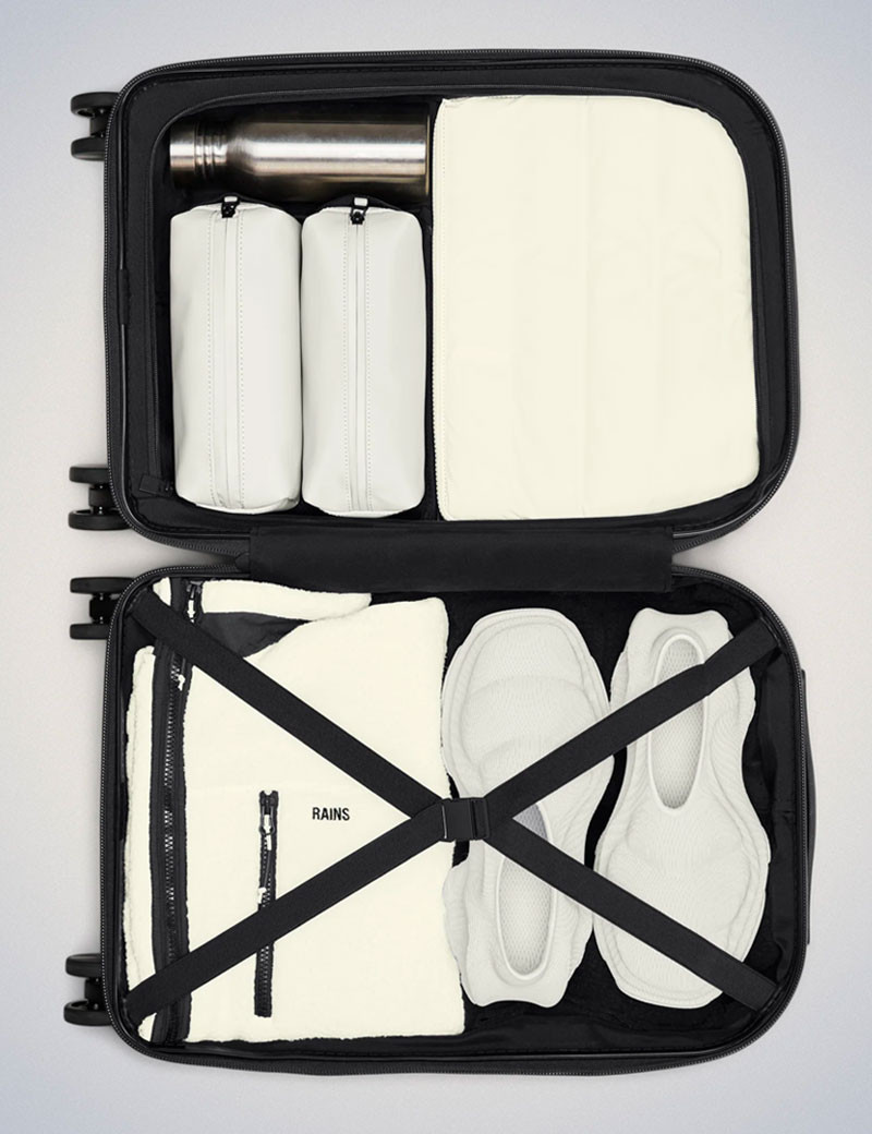RAINS VALISE VOYAGE TROLLEY W3 NOIR
