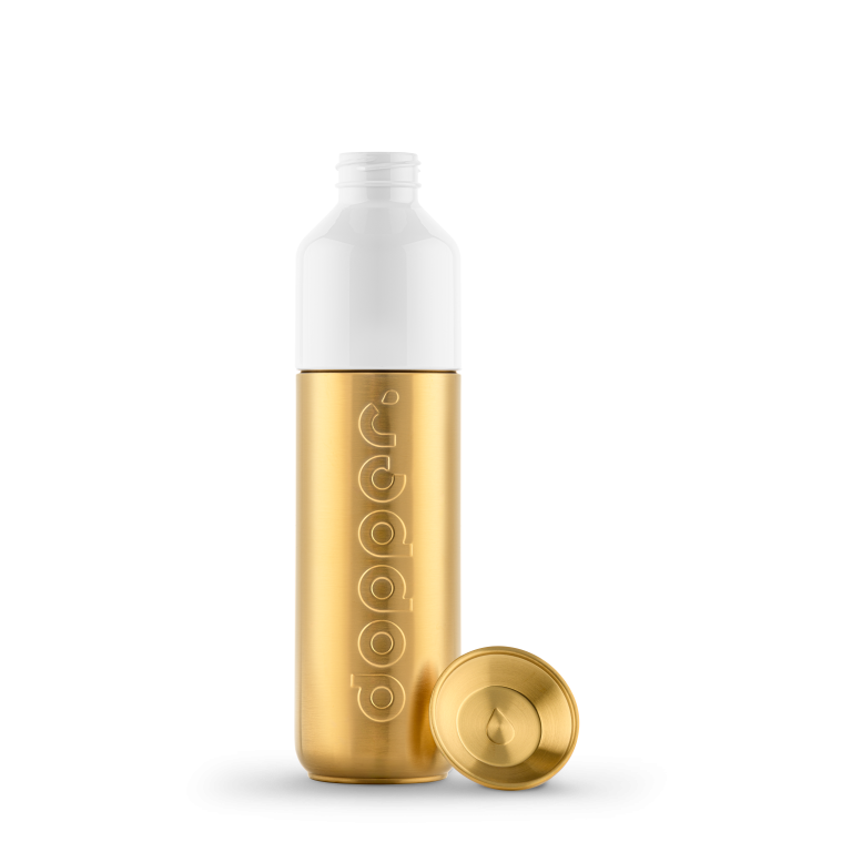Dopper Trinkflasche Steel, gold