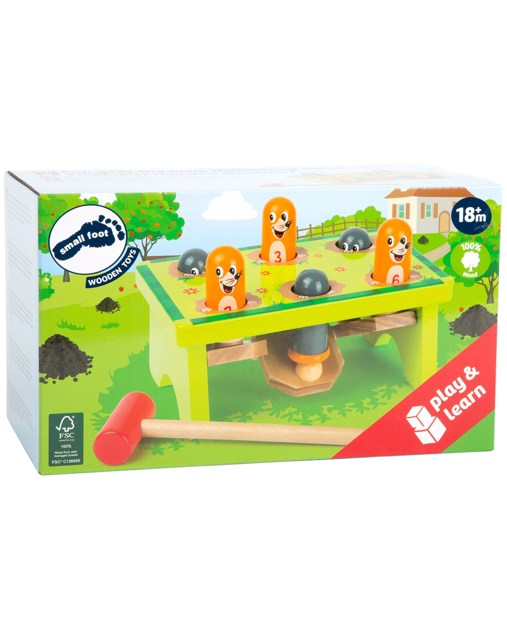 Klopfspiel HAU DEN MAULWURF