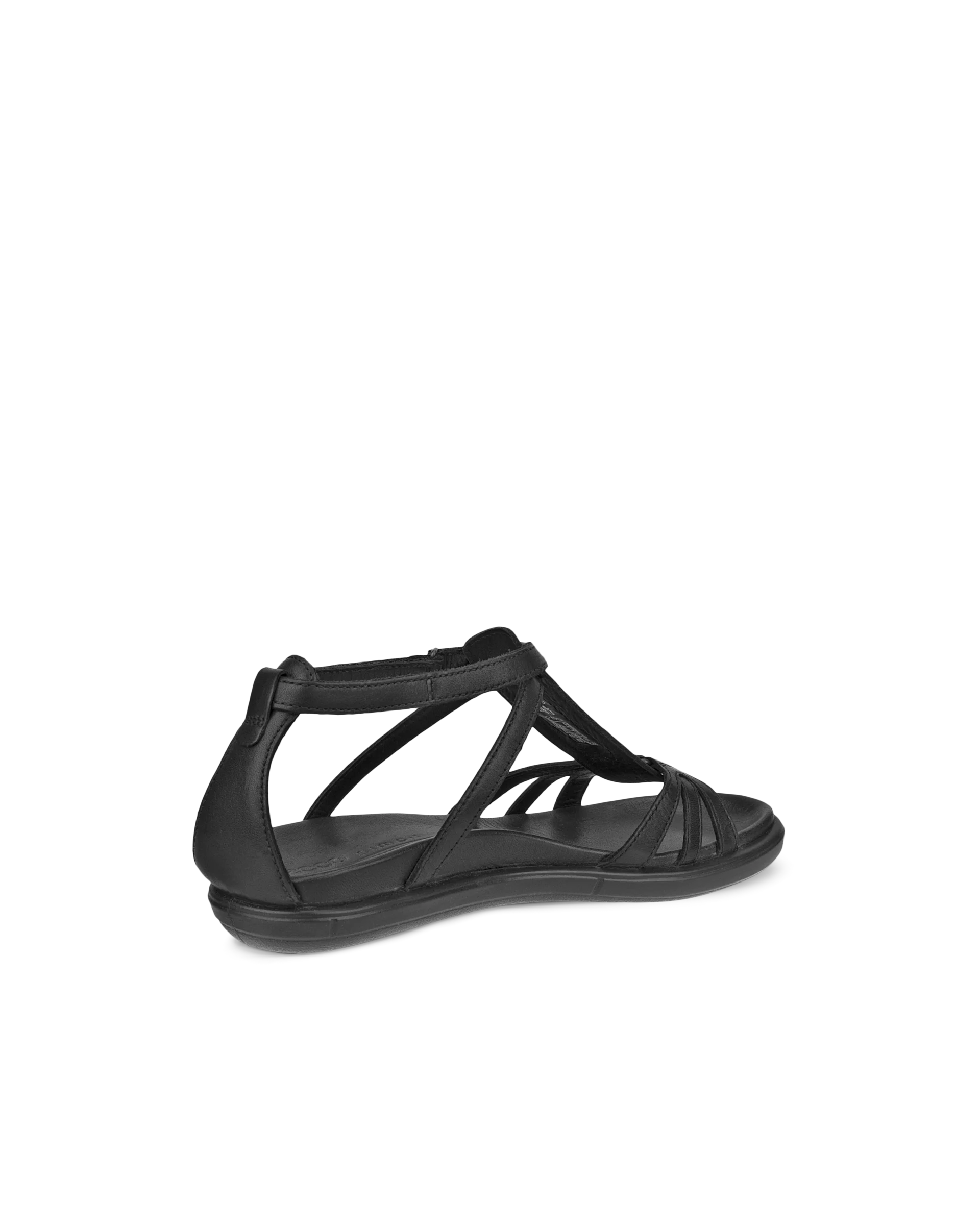 ECCO SIMPIL SANDAL Damen Flache Ledersandale Schwarz