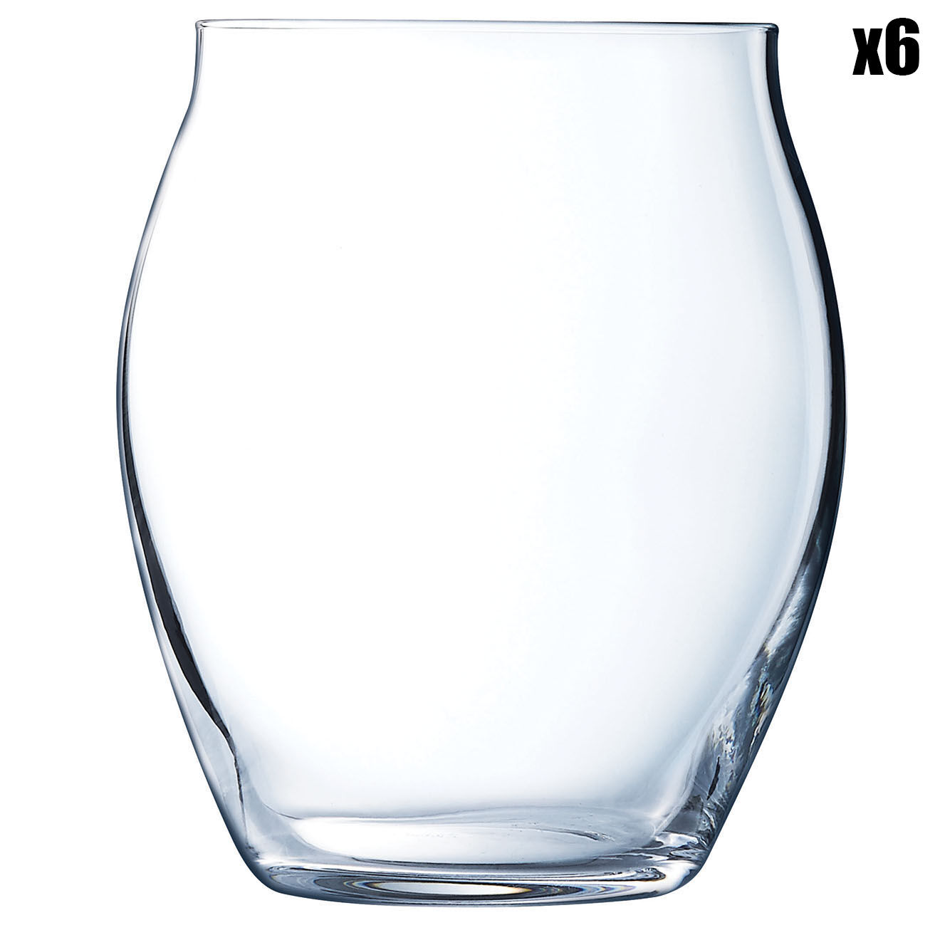 Chef & Sommelier 6 Verres haut Macaron transparents - 40 cl