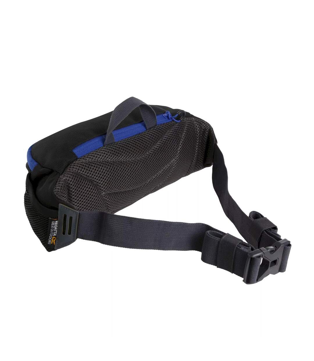 Regatta - Sac banane BLACKFELL - Adulte (Noir / Bleu roi) (Taille unique) - UTRG4419