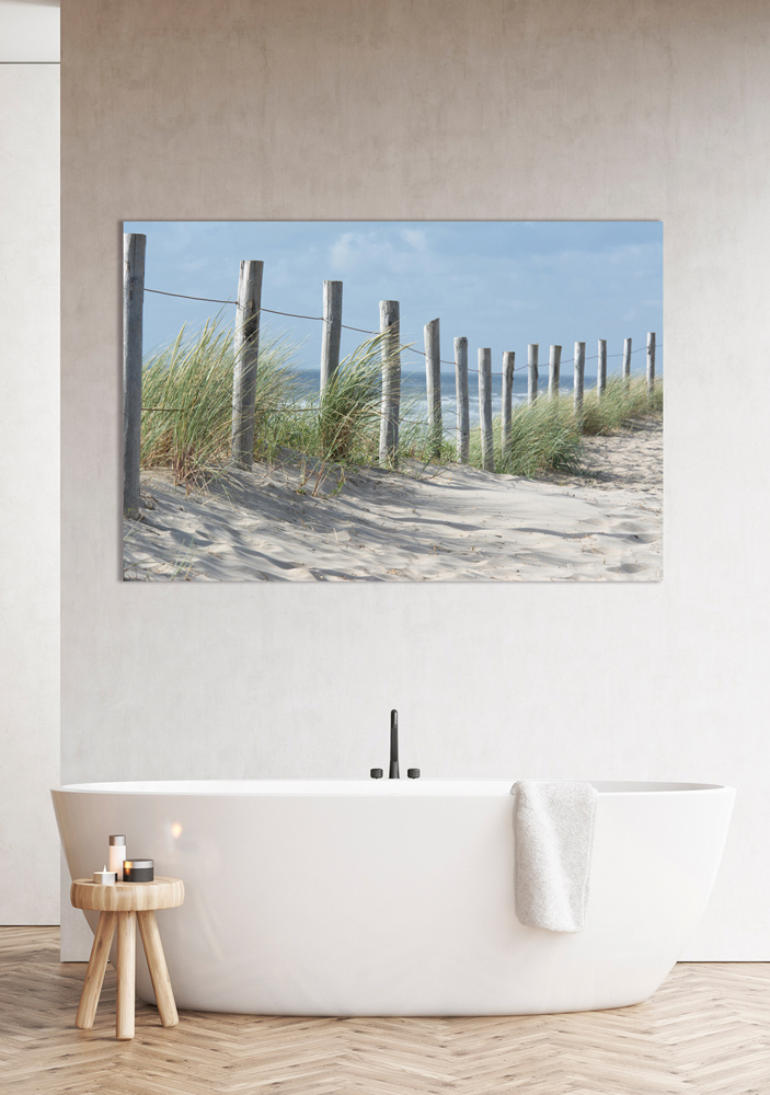 Akustikbild ZAUN IN DEN DÜNEN 80x120cm, 7kg
