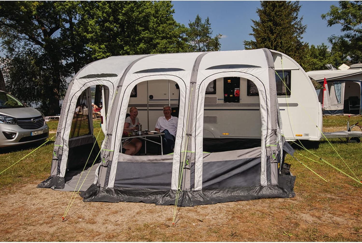 Caravanvorzelt Marina Air 4,90m Luftvorzelt für Wohnwagen, Wohnmobil, Campingbus