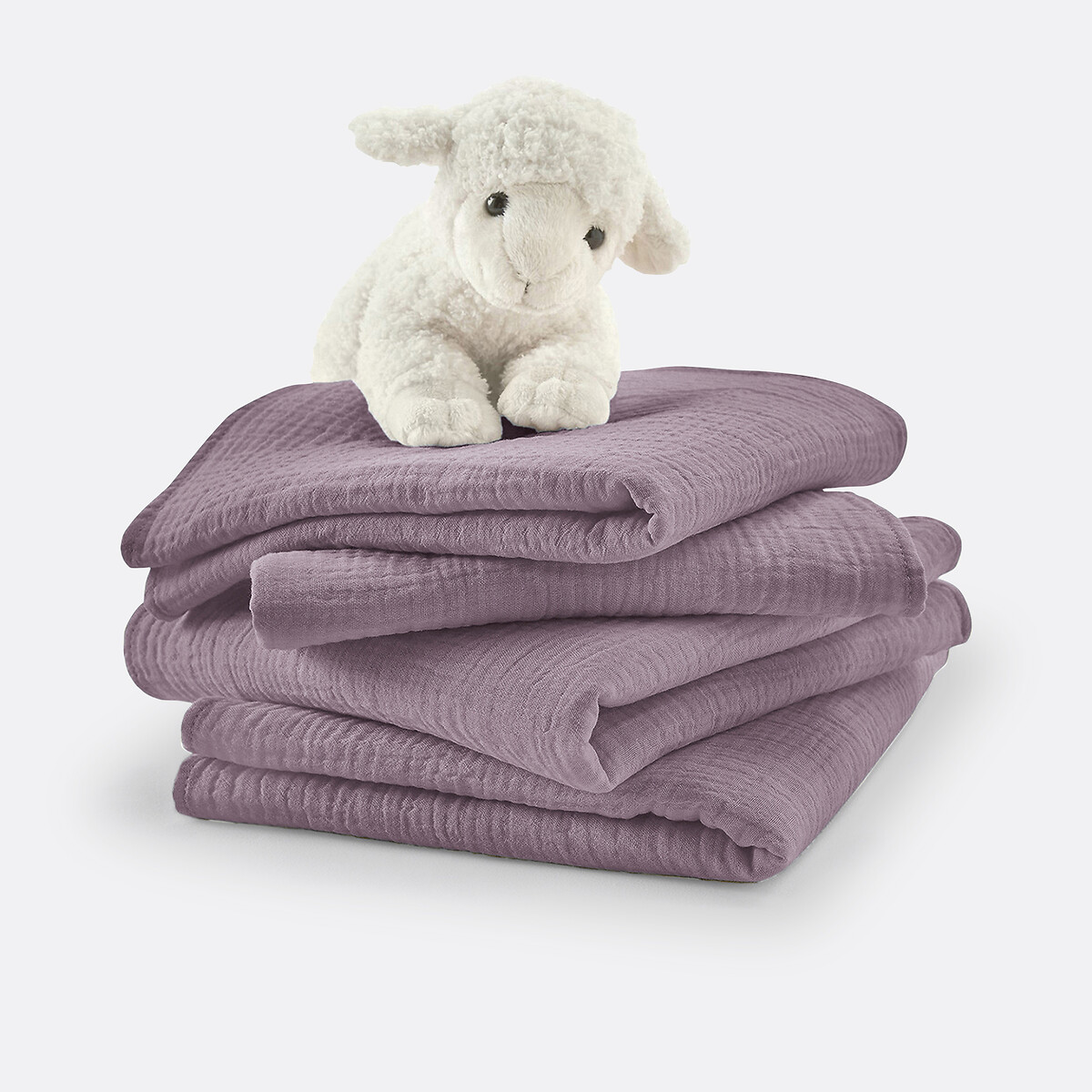 LA REDOUTE INTERIEURS<br>Conjunto de 4 maxi luiers em tetra Kumla