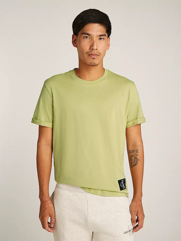 CALVIN KLEIN JEANS T-Shirt grün