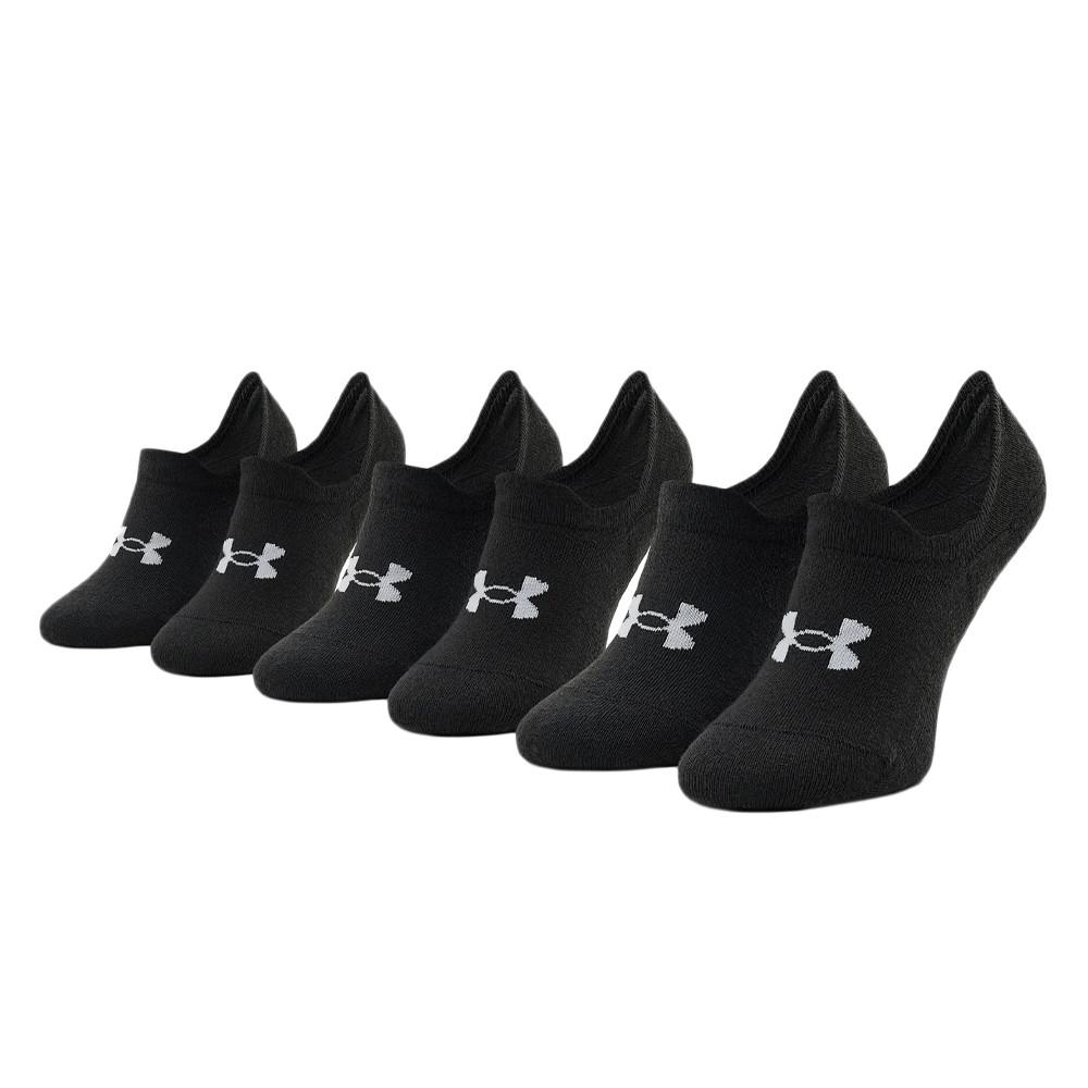 Under Armour X3 Paires de Chaussettes Noir Homme Under Armour Ultra