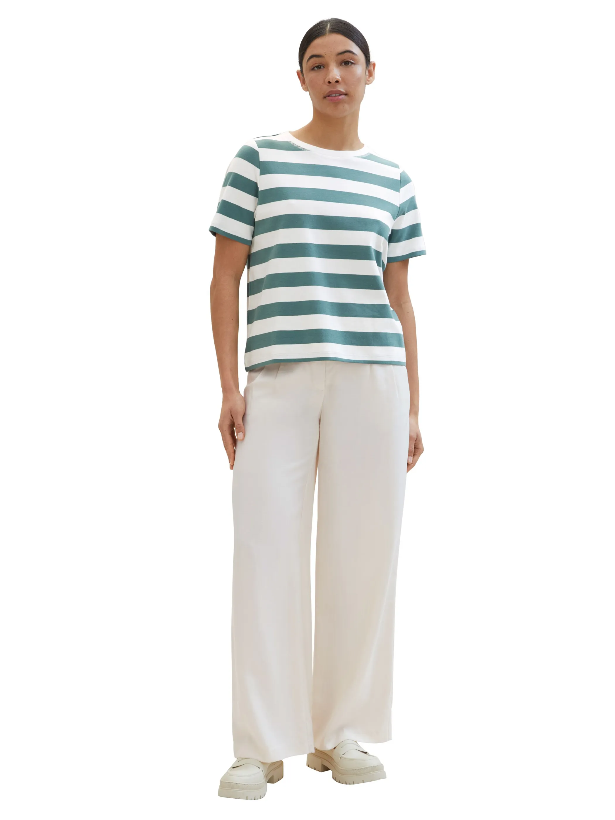 Damen Shirt mit Streifen