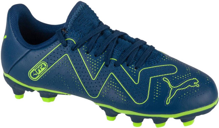 Puma Future Play voetbalschoenen blauw groen Imitatieleer 38