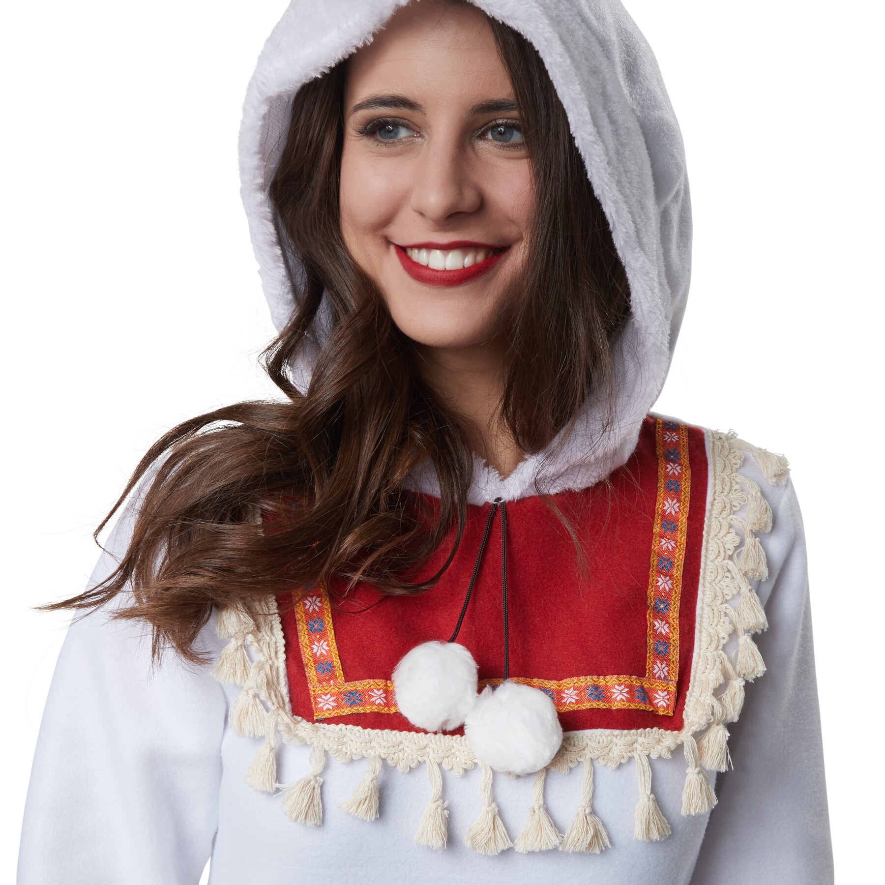 tectake® Frauenkostüm Edle Eskimodame