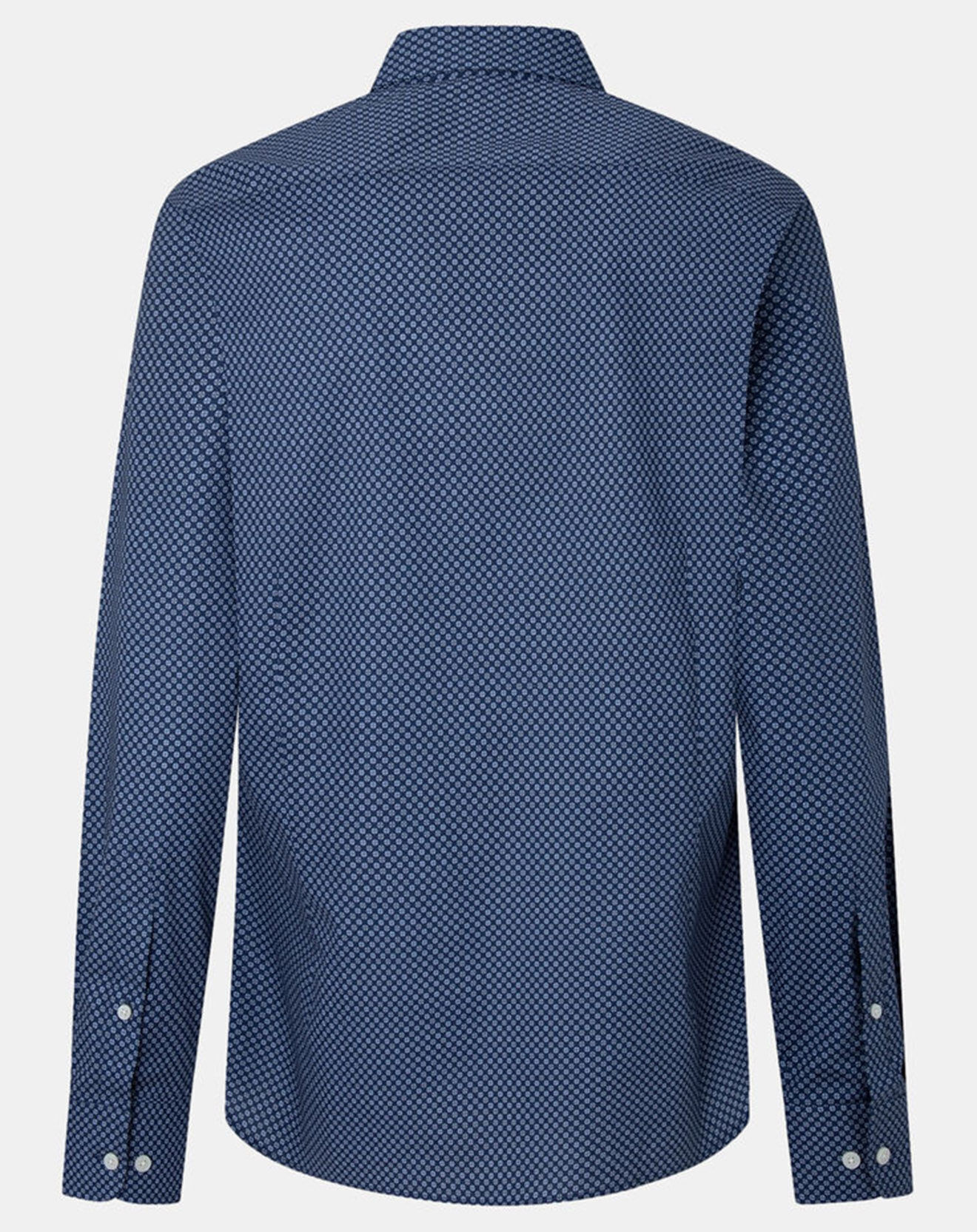 Hackett London Chemise Slim Fit imprimée bleu foncé