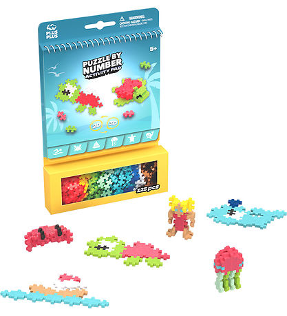 Plus-Plus Spielset - Puzzle Stadt Zahl - 125 st. - Das Meer