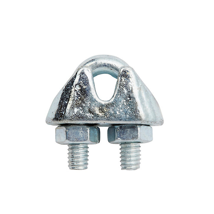 Lot de 2 serre-câbles étrier pour ø3/4 mm