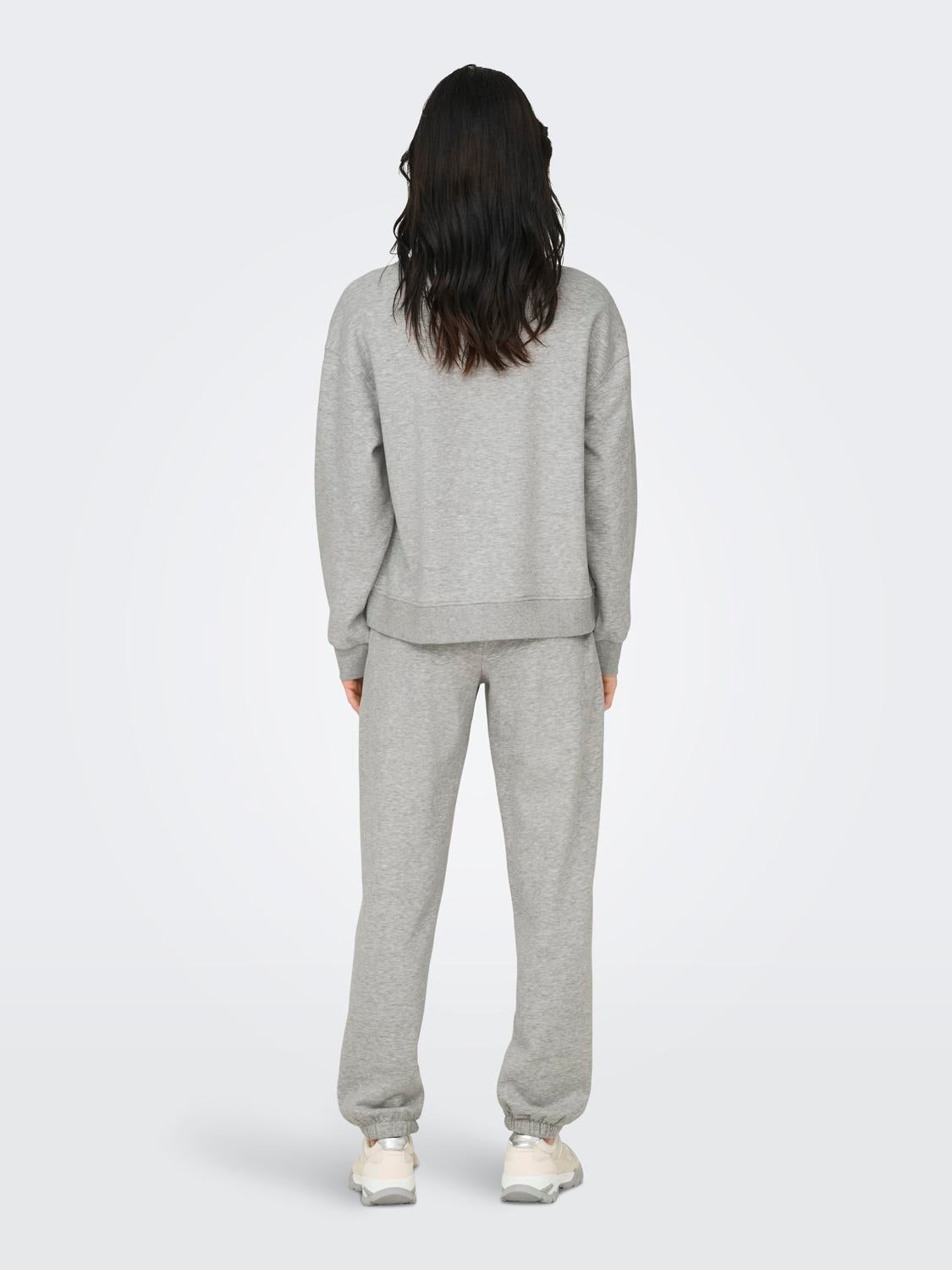 JDYSALLY Sweatshirt Light Grey Melange