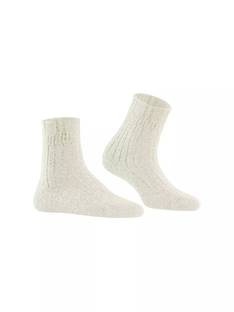 FALKE Socken BEDSOCK RIB  weiss