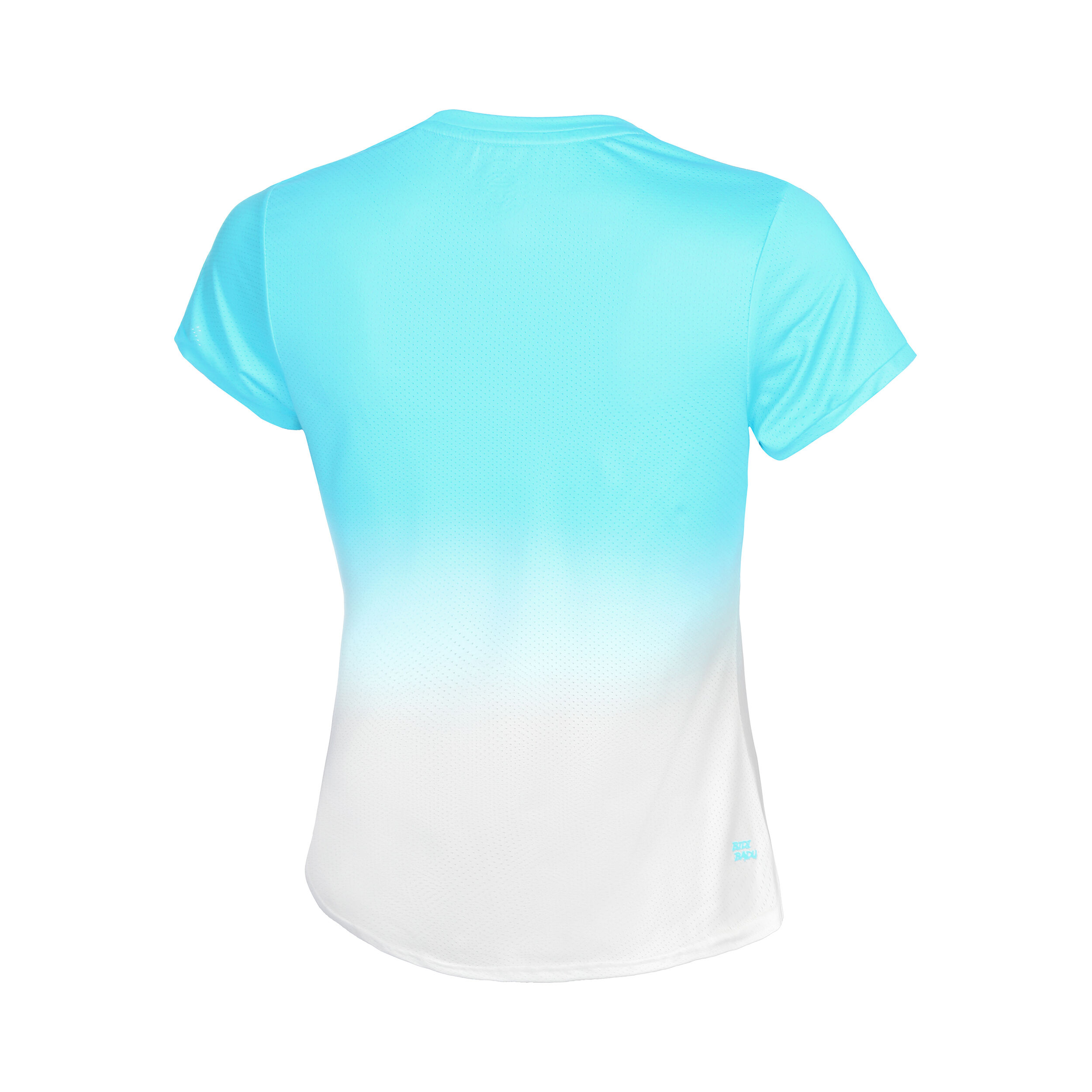 BIDI BADU Crew Gradiant T-shirt Filles - Turquoise , Blanc