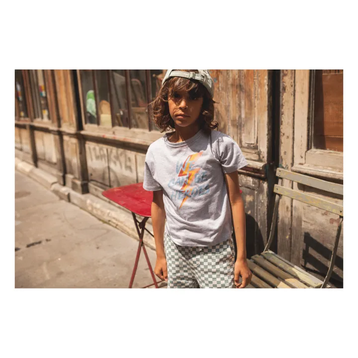 Louis Louise T-shirt Tom Heroes | Gris chiné