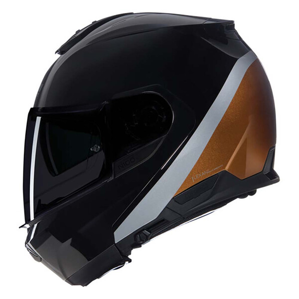 Nolan - Casque N100-6 Verniciature Speciale N-Com Noir / Bronze / Gris / Brillant
