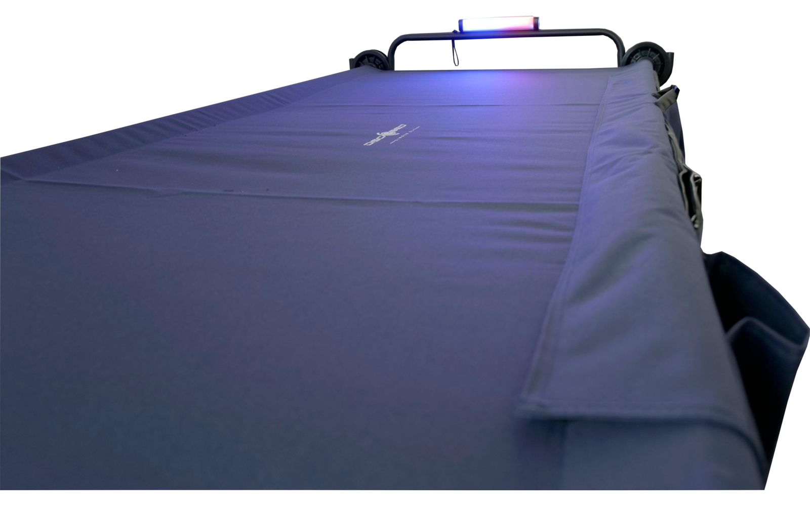 Disc-O-Bed Campingliege XLT Exklusiv Edition mit Taschenlampe